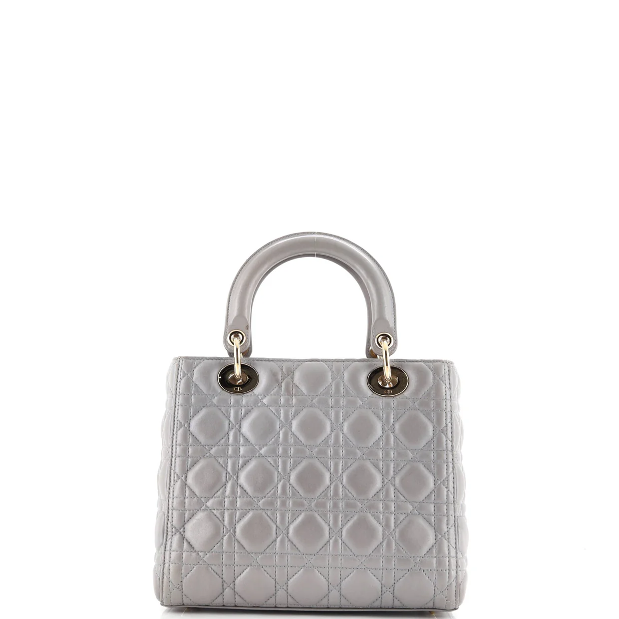 Lady Dior Bag Cannage Quilt Lambskin Medium - Deep Luxury