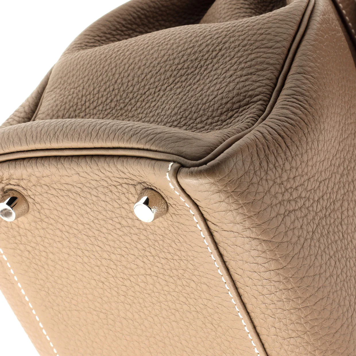 Kelly Handbag Grey Togo with Palladium Hardware 32 - Deep Luxury