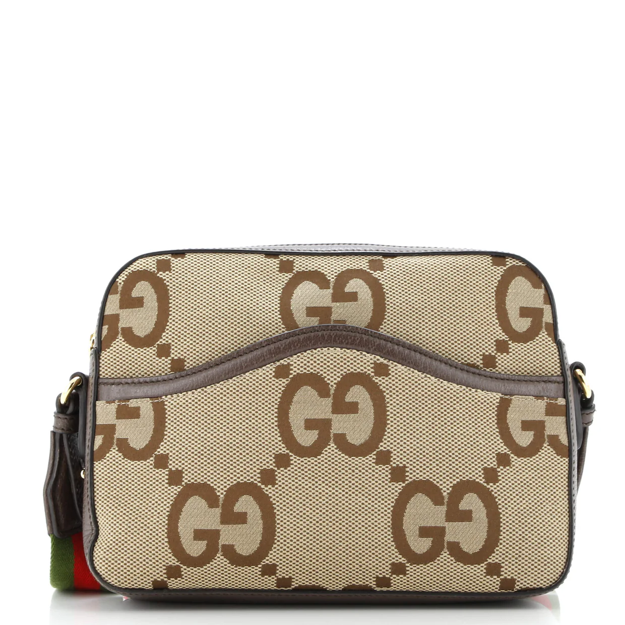 Messenger Bag Jumbo GG Canvas - Deep Luxury
