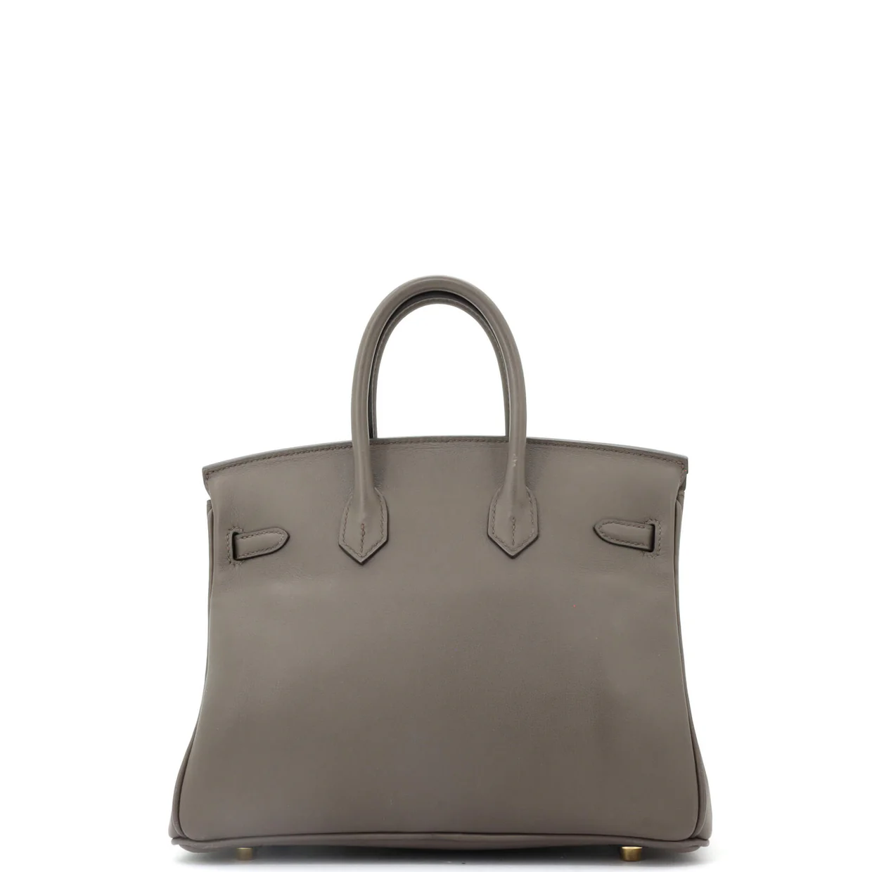 Birkin Handbag Grey Swift with Gold Hardware 25 - Deep Luxury