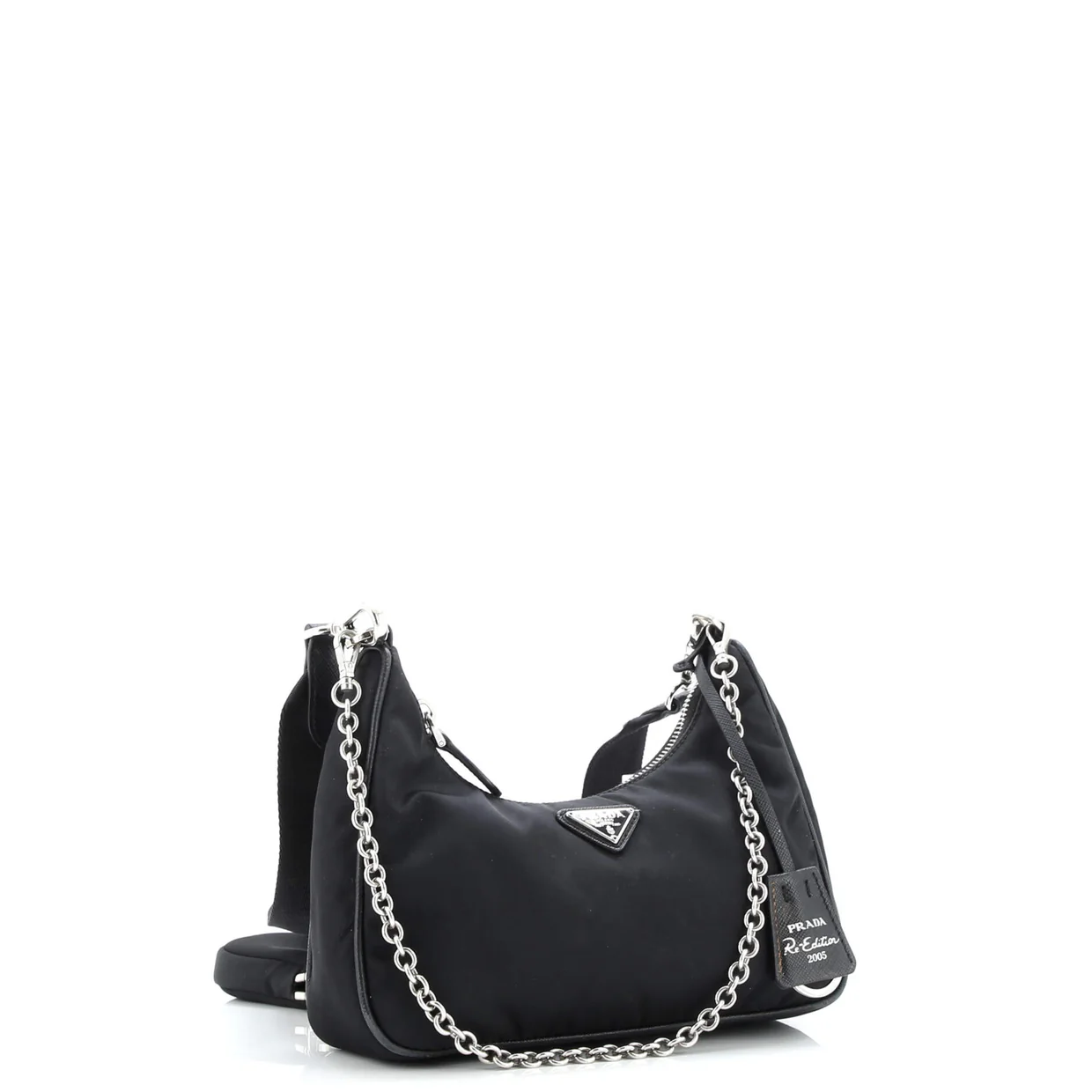 Re-Edition 2005 Shoulder Bag Tessuto Small - Deep Luxury
