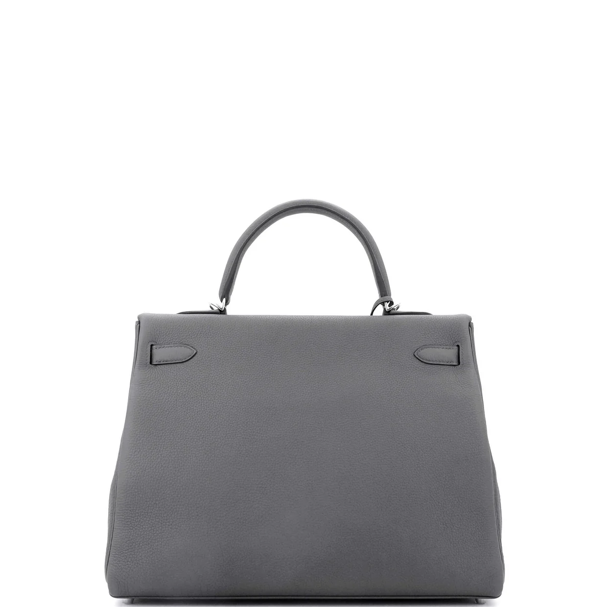 Kelly Handbag Grey Togo with Palladium Hardware 35 - Deep Luxury