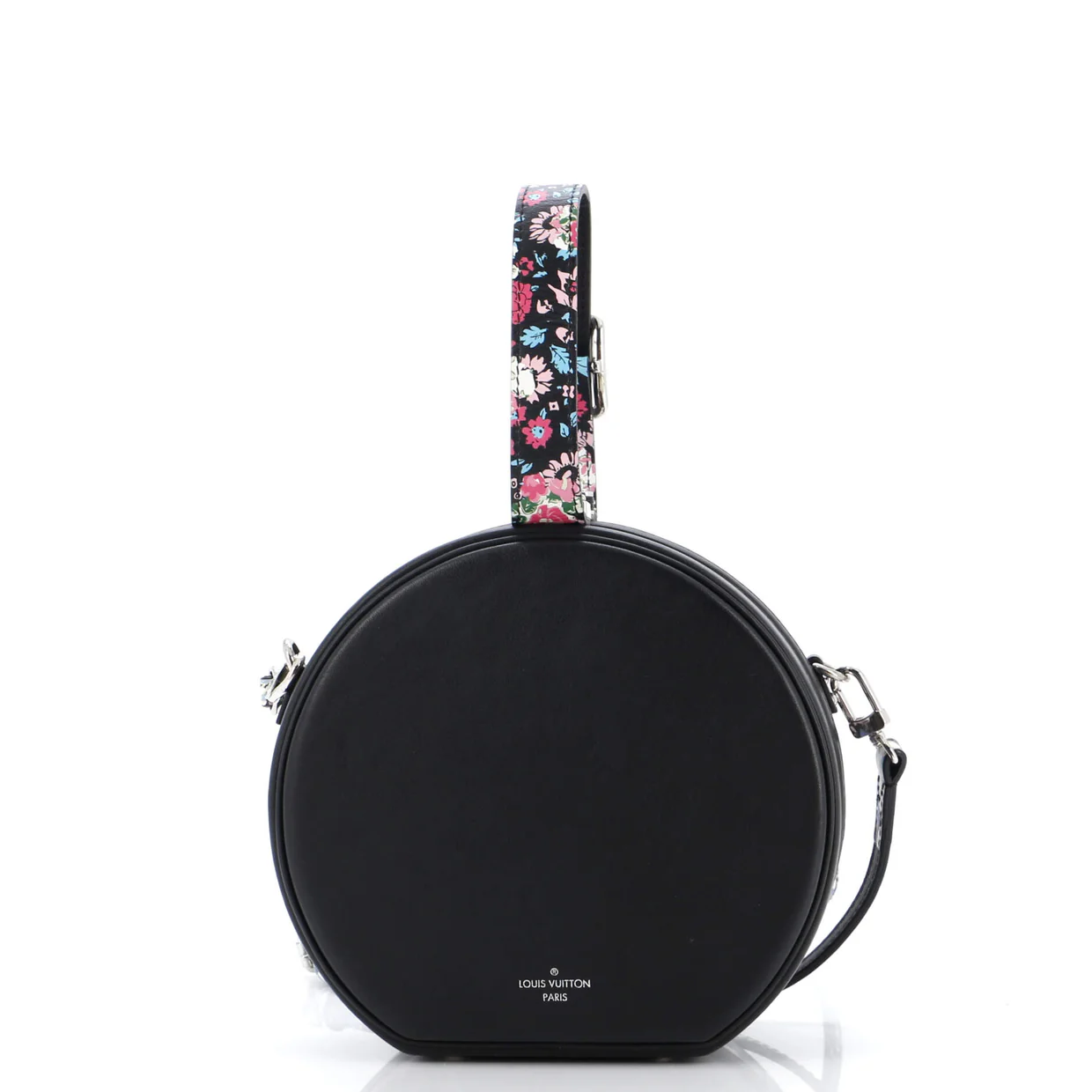 Petite Boite Chapeau Bag Floral Printed Leather - Deep Luxury