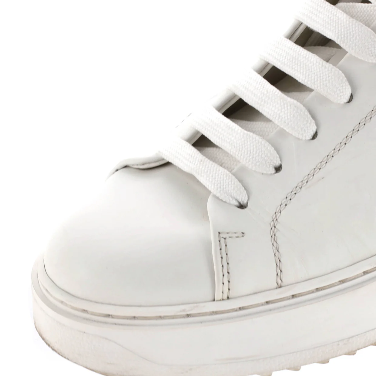 Women's Time Out Sneakers Monogram Embossed Leather with Monogram Canvas - Deep Luxury