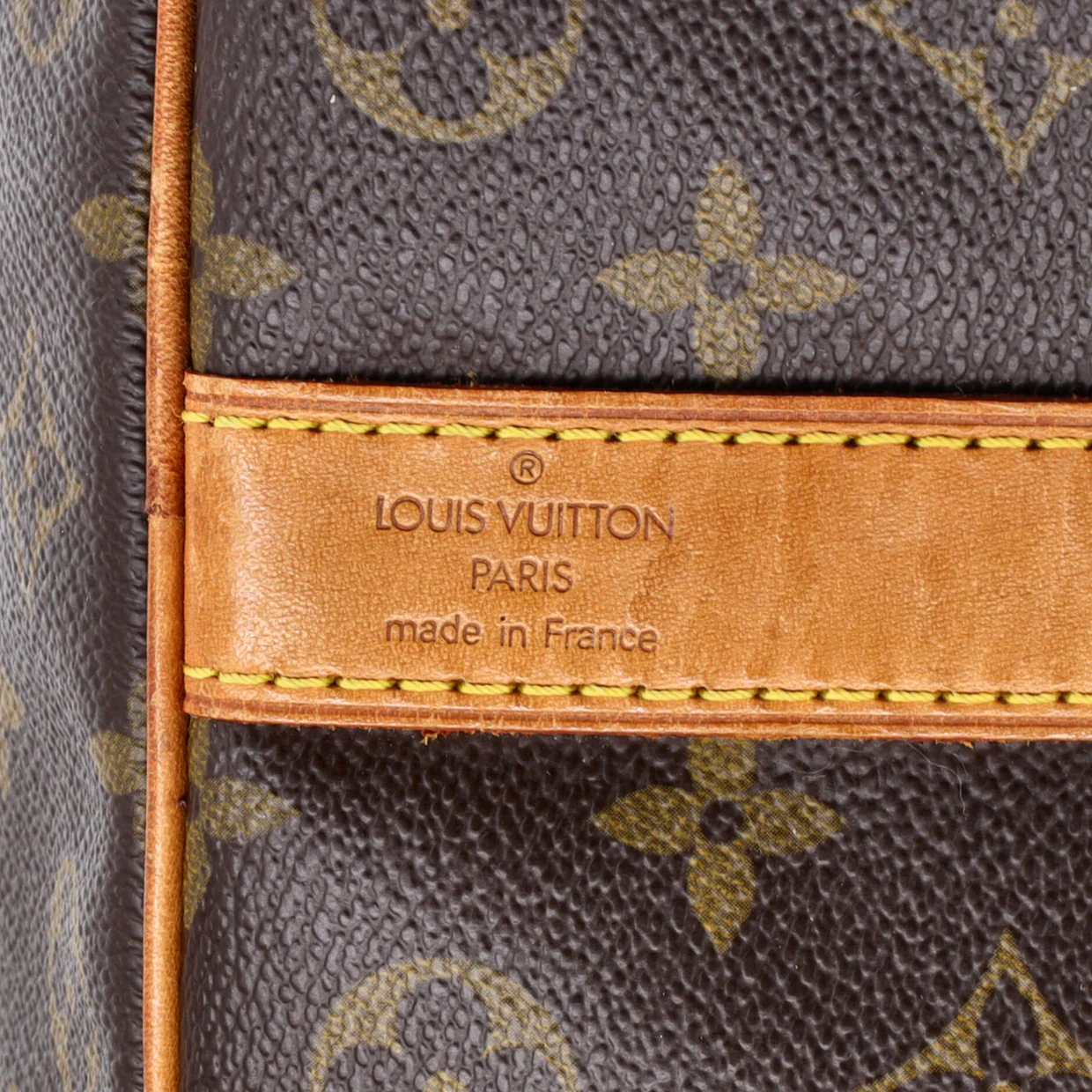 Keepall Bandouliere Bag Monogram Canvas 50 - Deep Luxury