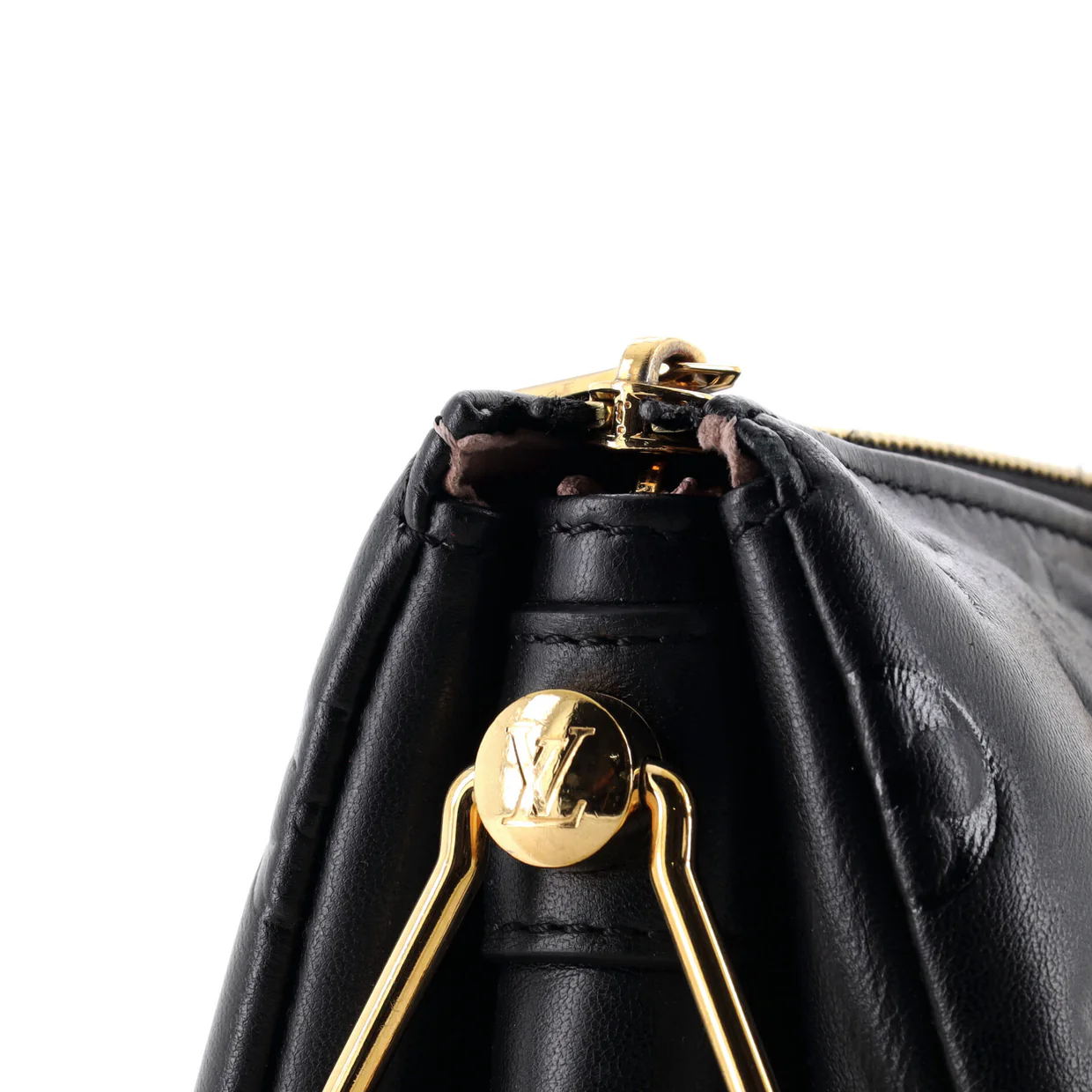 Coussin Bag Monogram Embossed Lambskin PM - Deep Luxury