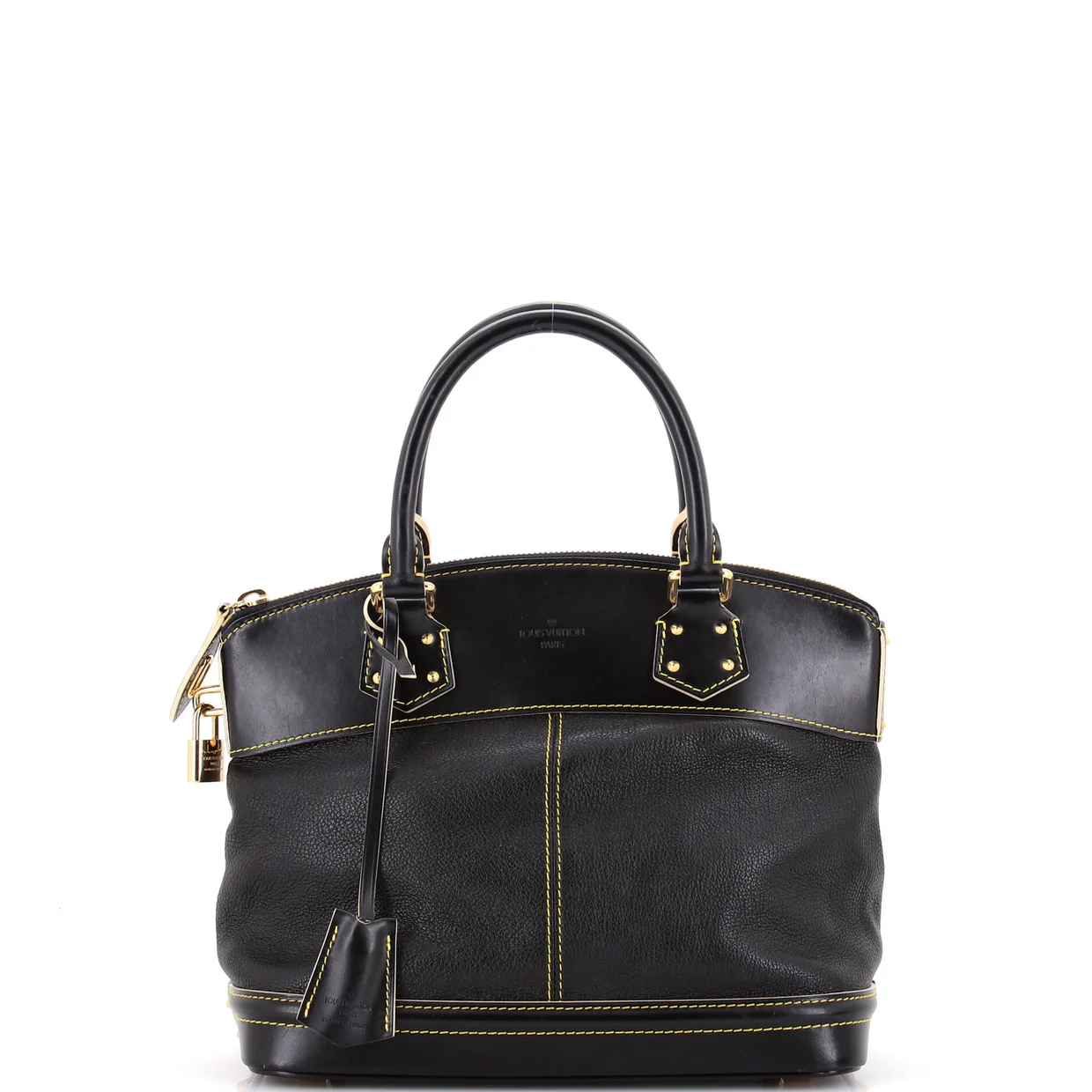 Suhali Lockit Handbag Leather PM - Deep Luxury