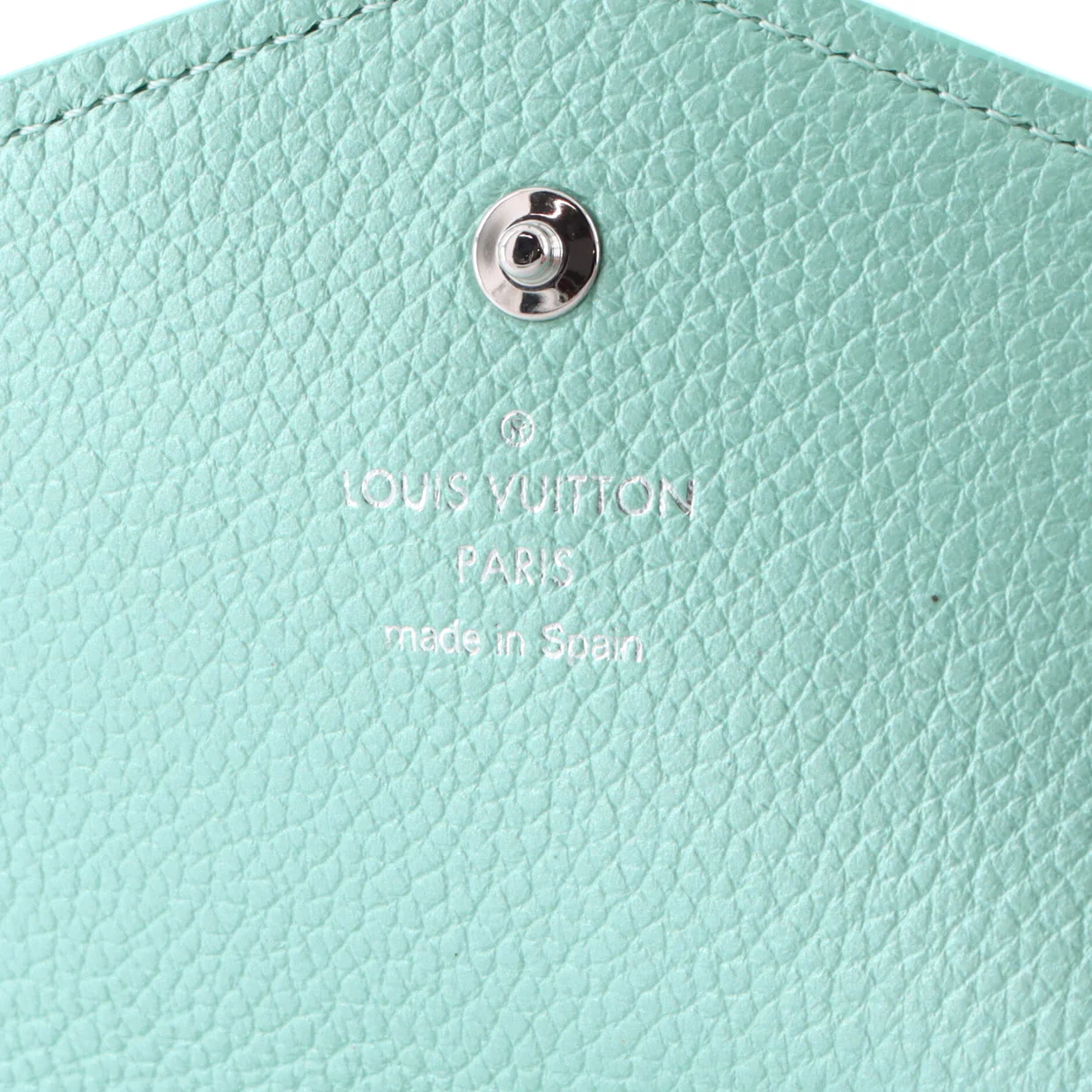 Flower Sarah NM Wallet Iridescent Monogram Empreinte Leather - Deep Luxury