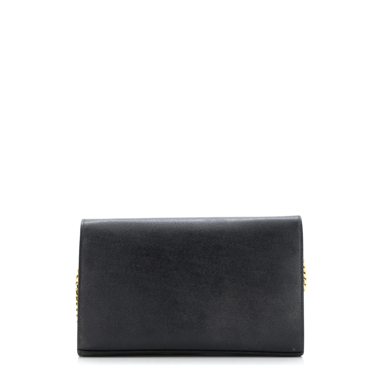 Classic Monogram Crossbody Bag Grainy Leather Large - Deep Luxury