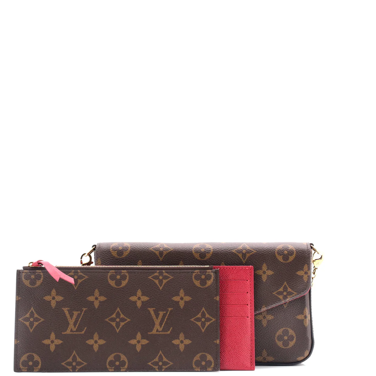Felicie Pochette Monogram Canvas - Deep Luxury