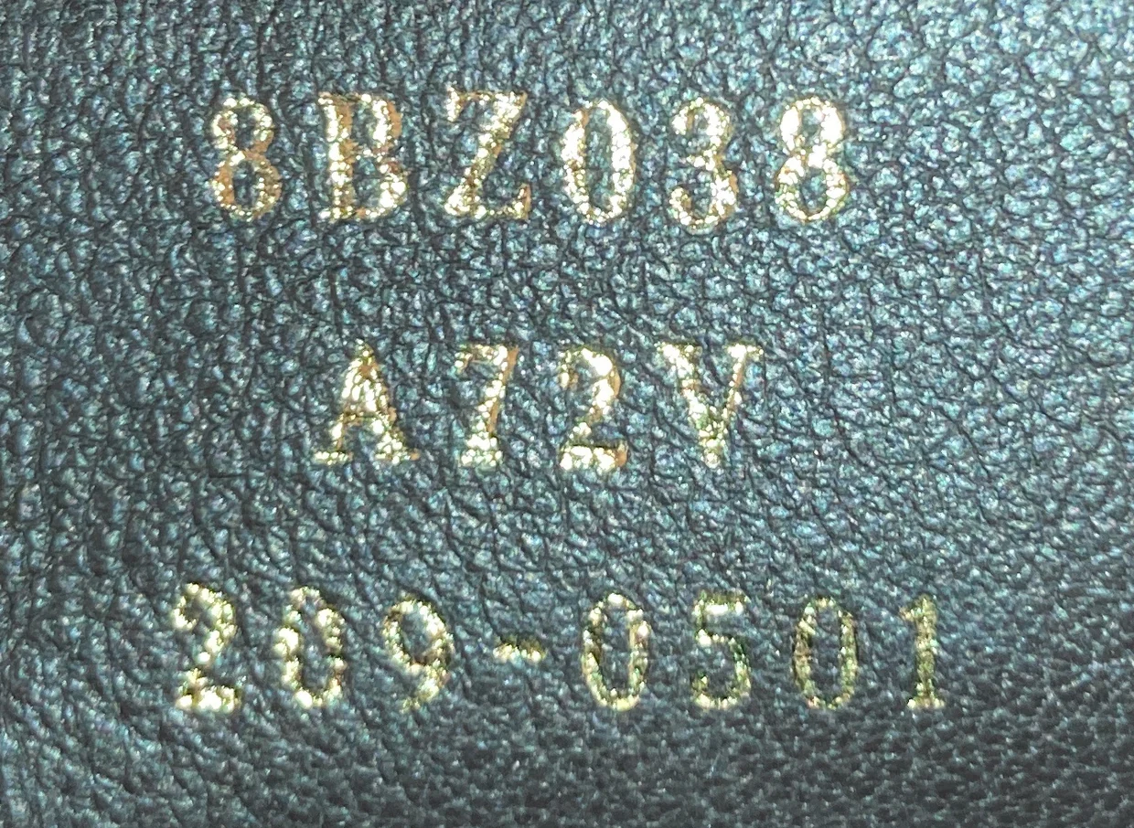 By The Way Backpack Zucca Embossed Leather Mini - Deep Luxury