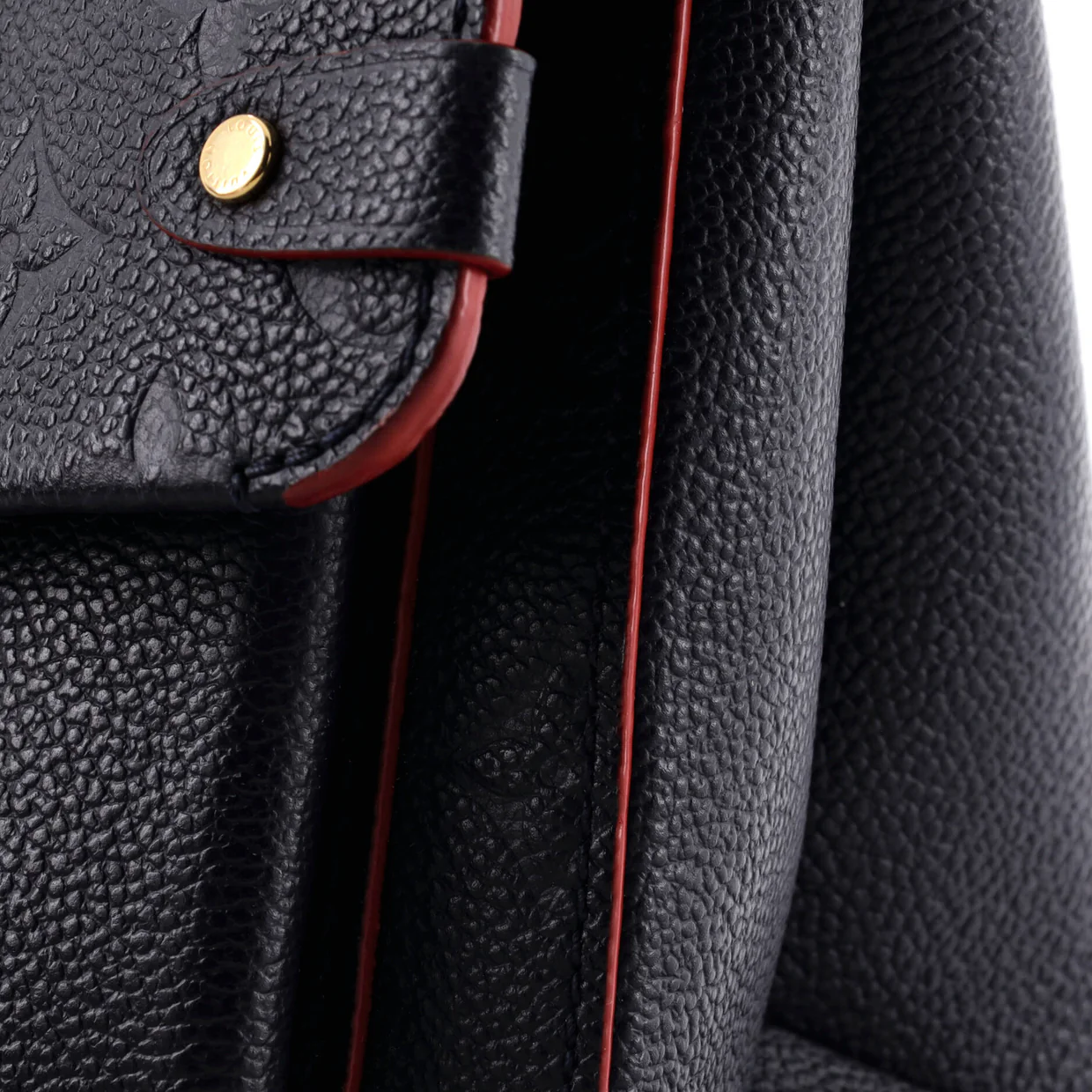 Vavin Handbag Monogram Empreinte Leather PM - Deep Luxury