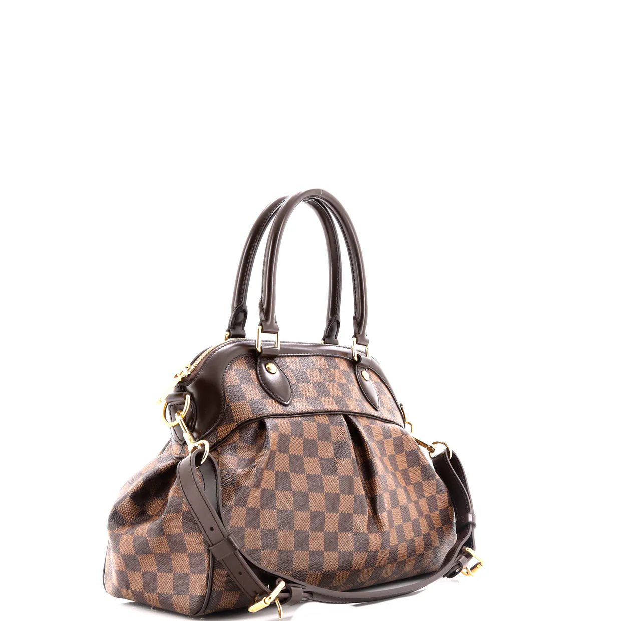 Trevi Handbag Damier PM - Deep Luxury