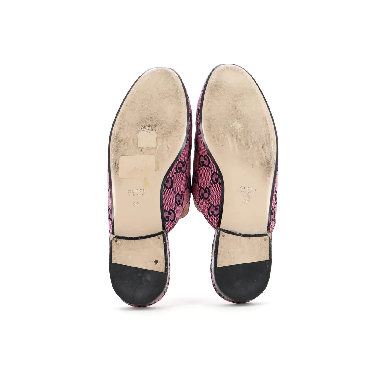 Women's Princetown Mules GG Canvas - Deep Luxury
