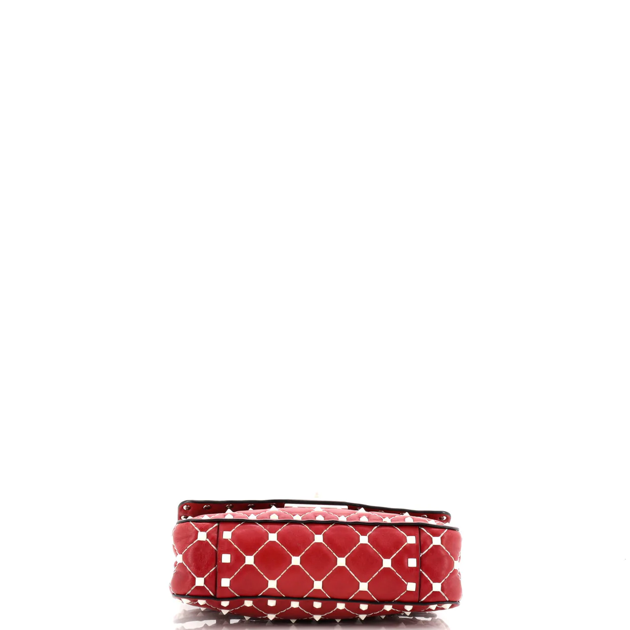 Free Rockstud Spike Flap Bag Quilted Leather Small - Deep Luxury