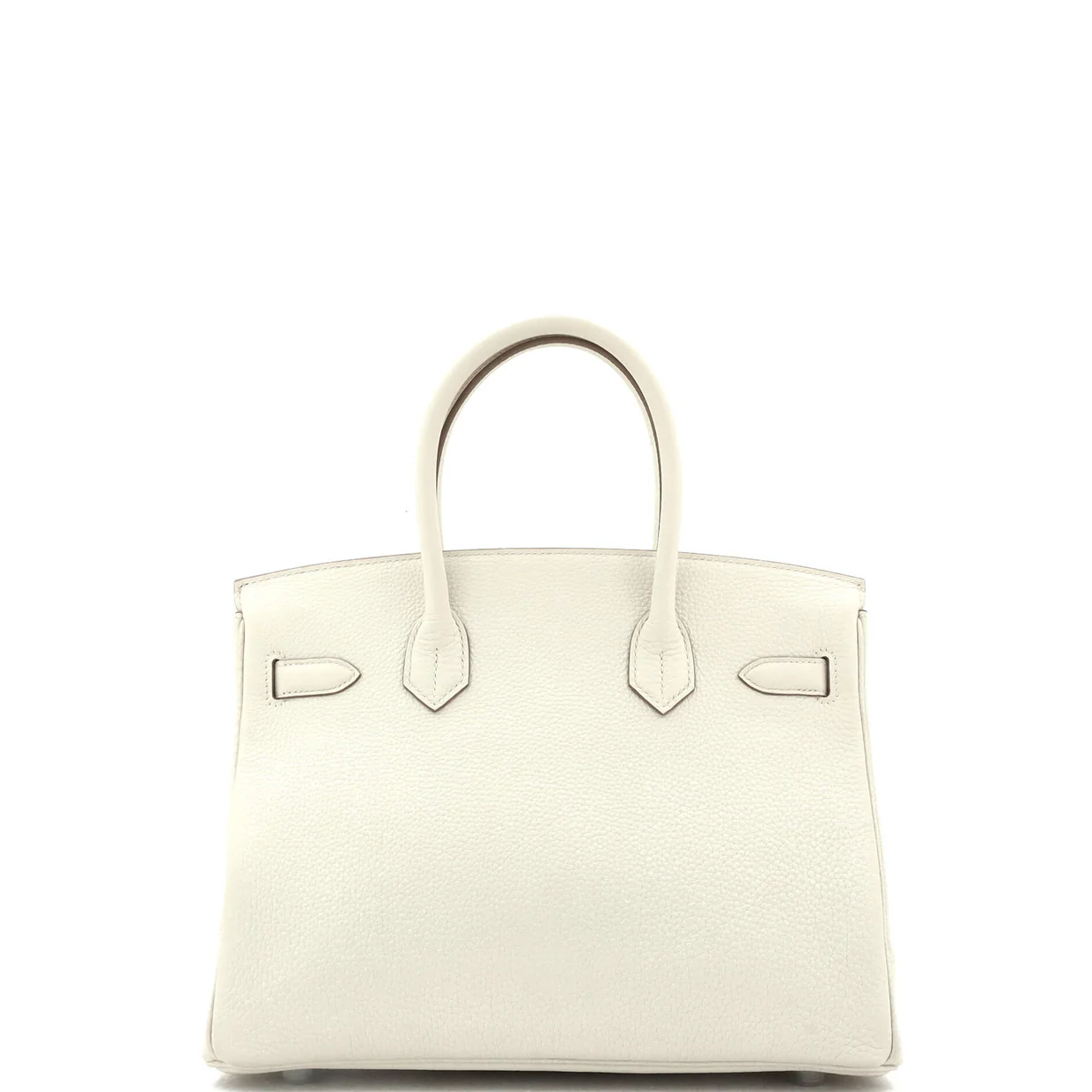 Birkin Handbag Light Togo with Palladium Hardware 30 - Deep Luxury