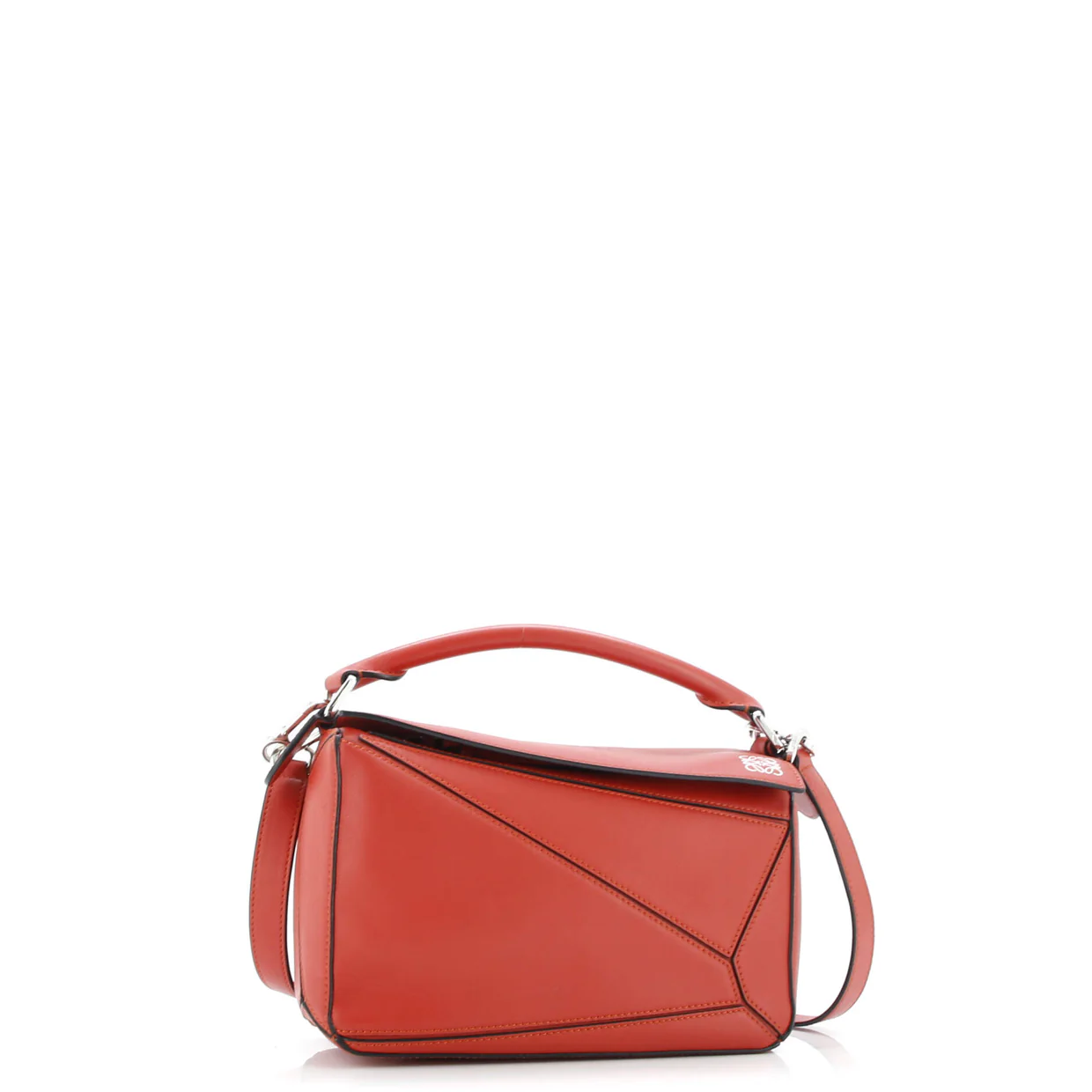 Puzzle Bag Leather Small - Deep Luxury