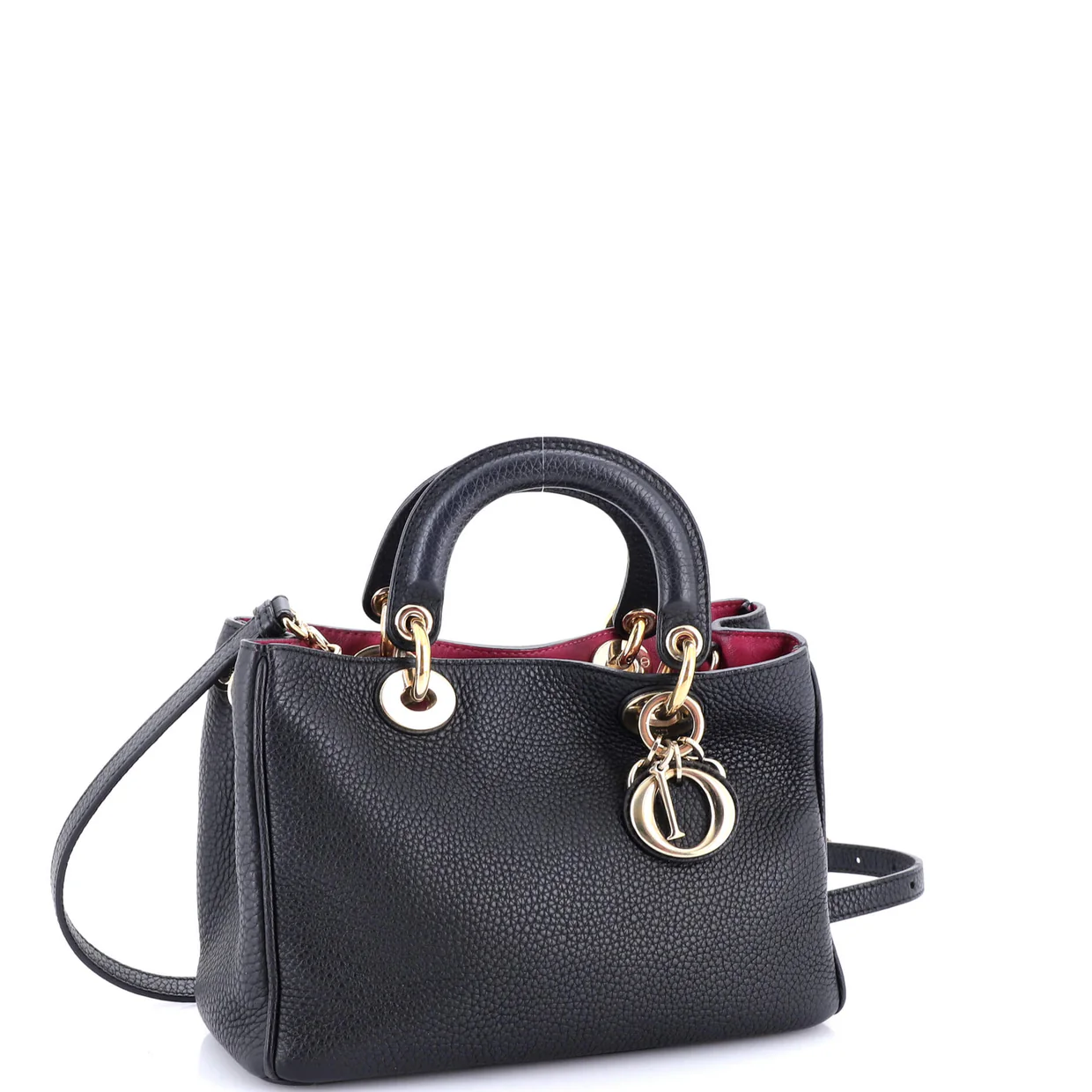Diorissimo Tote Pebbled Leather Mini - Deep Luxury