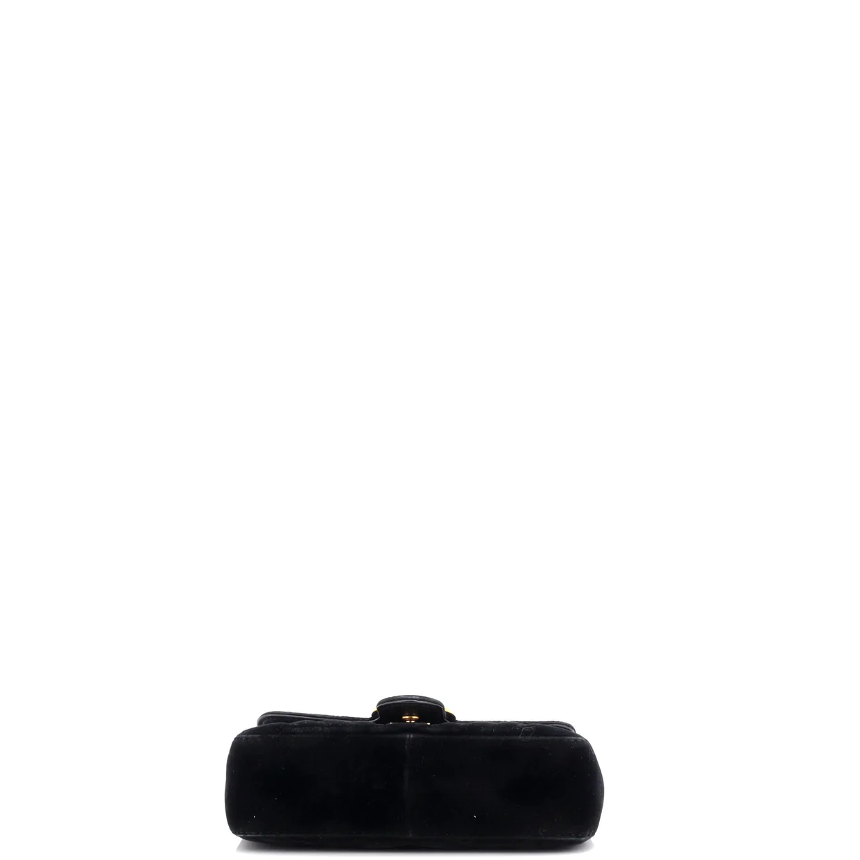 GG Marmont Flap Bag Matelasse Velvet Mini - Deep Luxury