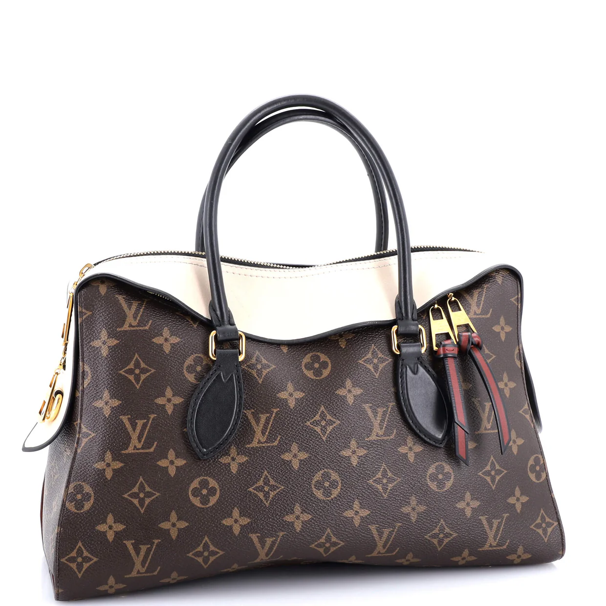 Tuileries Handbag Monogram Canvas with Leather - Deep Luxury