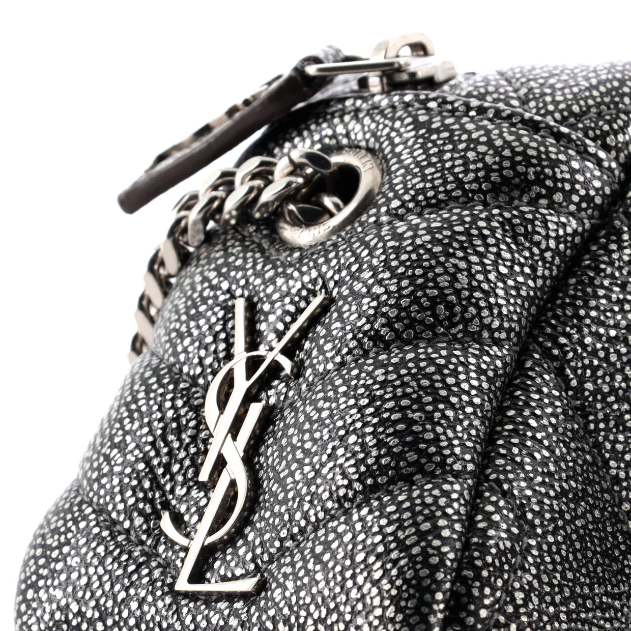 LouLou Bowling Bag Matelasse Chevron Leather Mini - Deep Luxury