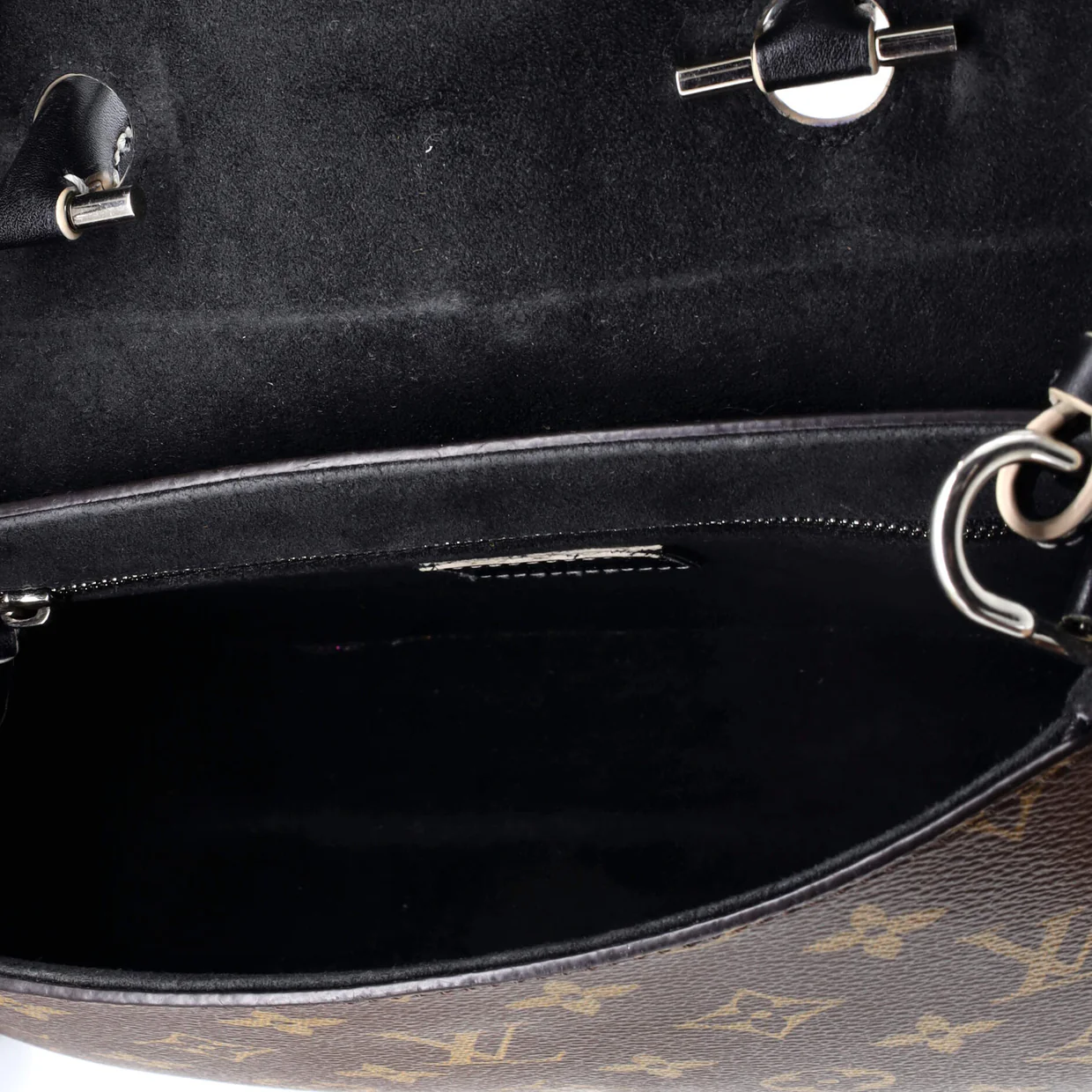 Chain It Handbag Monogram Canvas with Leather PM - Deep Luxury