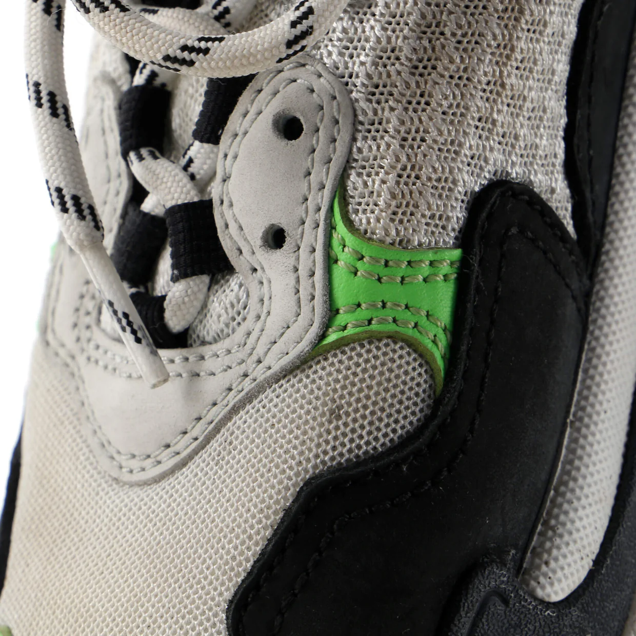 Men's Triple S Sneakers Fabric and Mesh with Faux Leather - Deep Luxury
