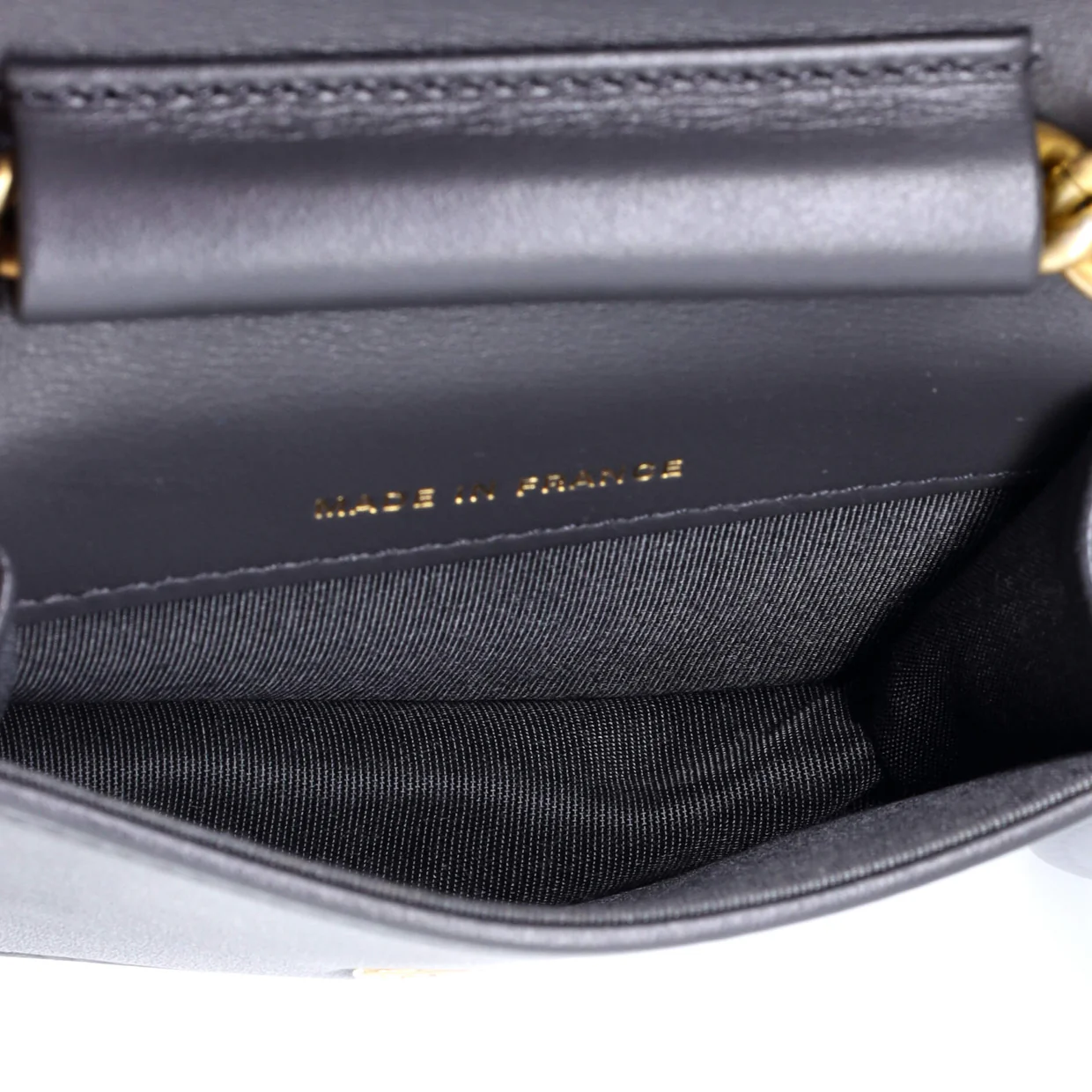 Boy Flap Chain Belt Bag Chevron Caviar - Deep Luxury