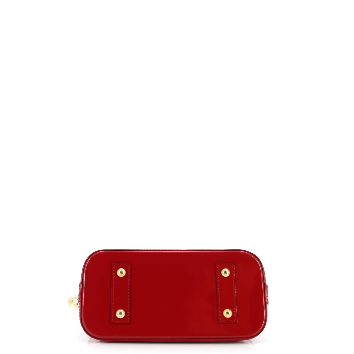 Alma Handbag Monogram Vernis BB - Deep Luxury