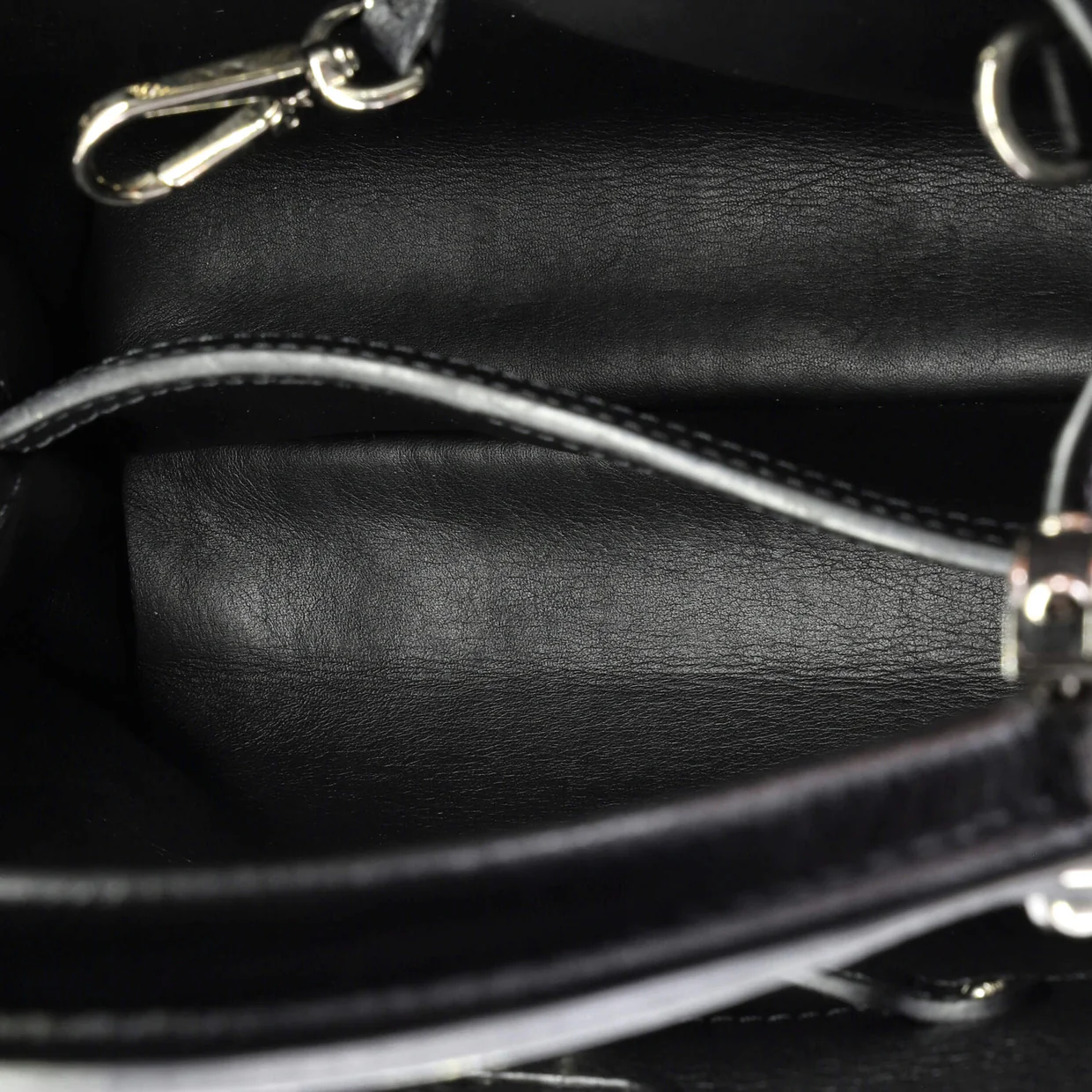 Capucines Bag Leather with Embellished Detail BB - Deep Luxury