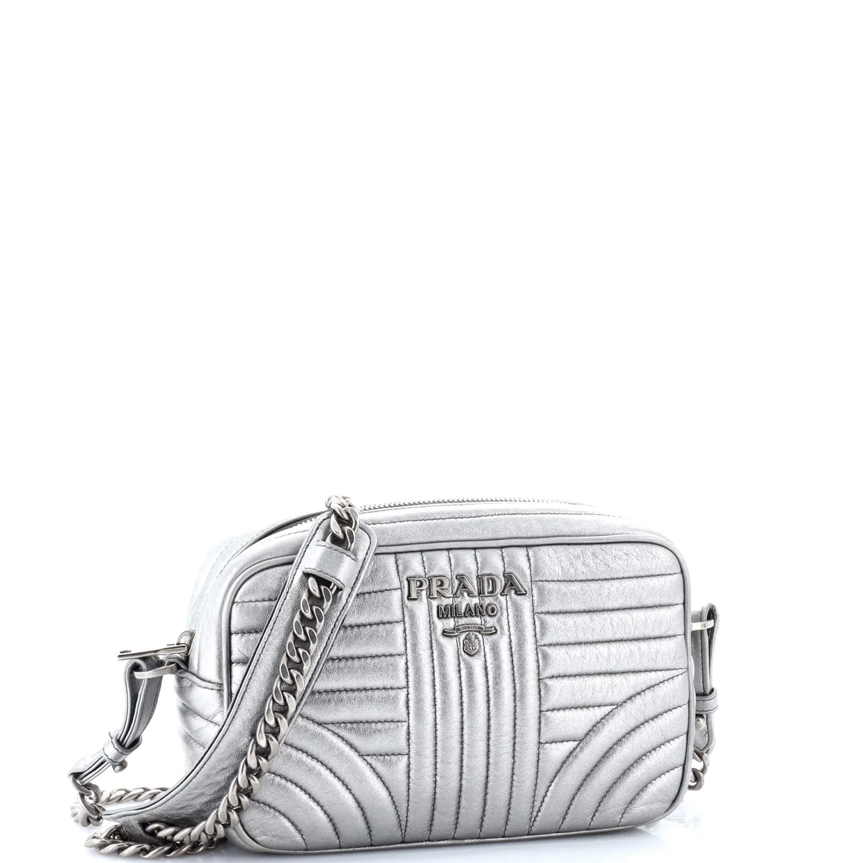 Camera Bag Diagramme Quilted Leather Small - Deep Luxury
