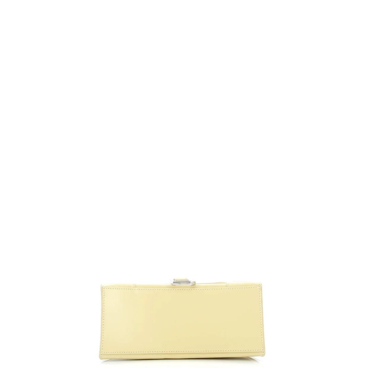 Hourglass Top Handle Bag Leather Small - Deep Luxury