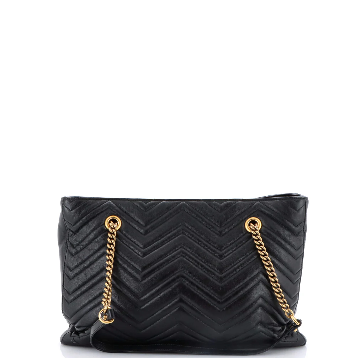 GG Marmont Zip Tote Matelasse Leather Medium - Deep Luxury