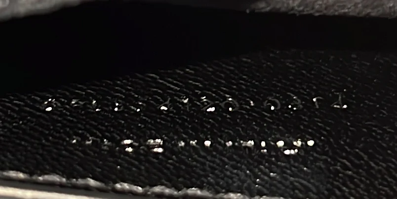 Classic Monogram Tassel Crossbody Bag Crocodile Embossed Leather Small - Deep Luxury