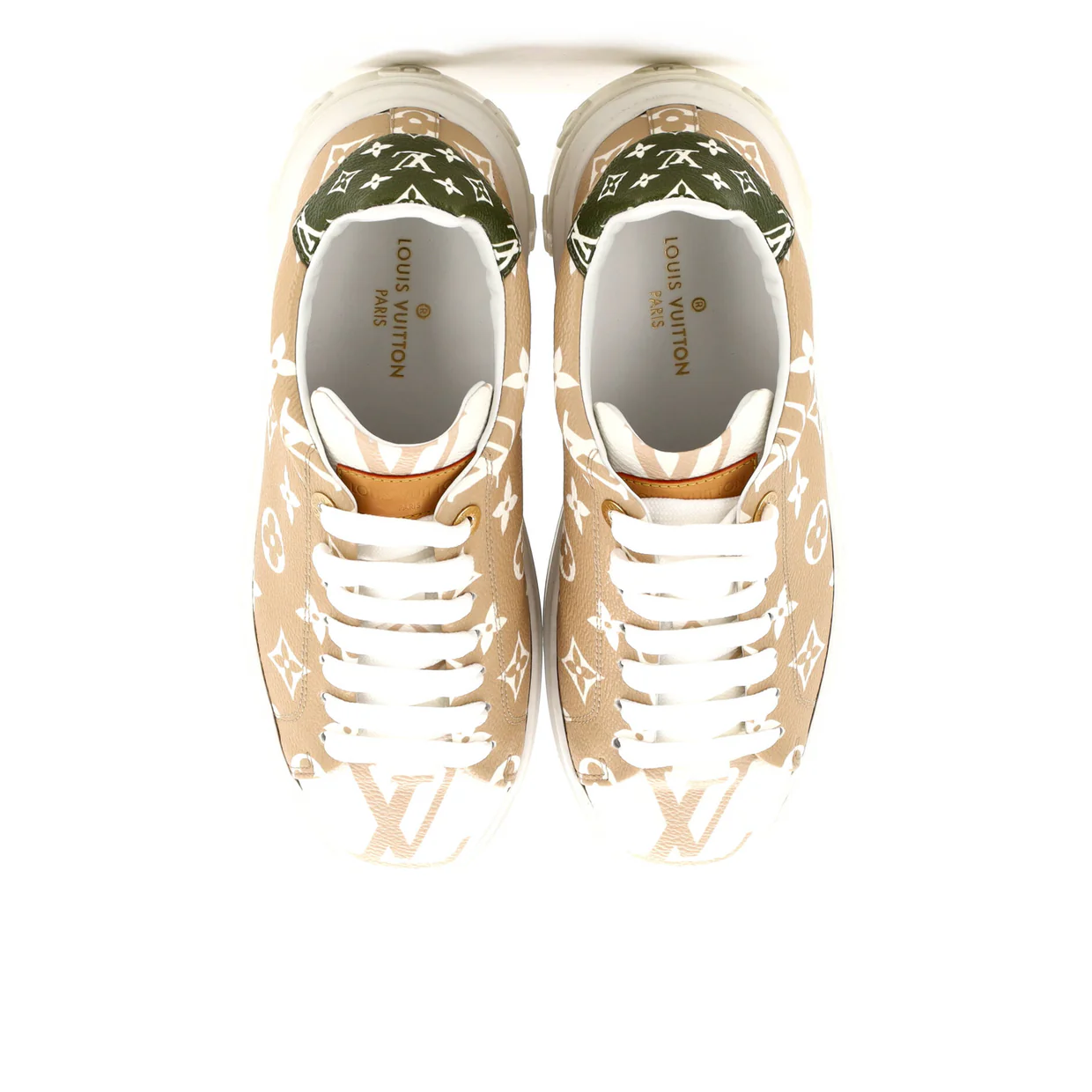 Women's Time Out Sneakers Limited Edition Colored Monogram Giant - Deep Luxury