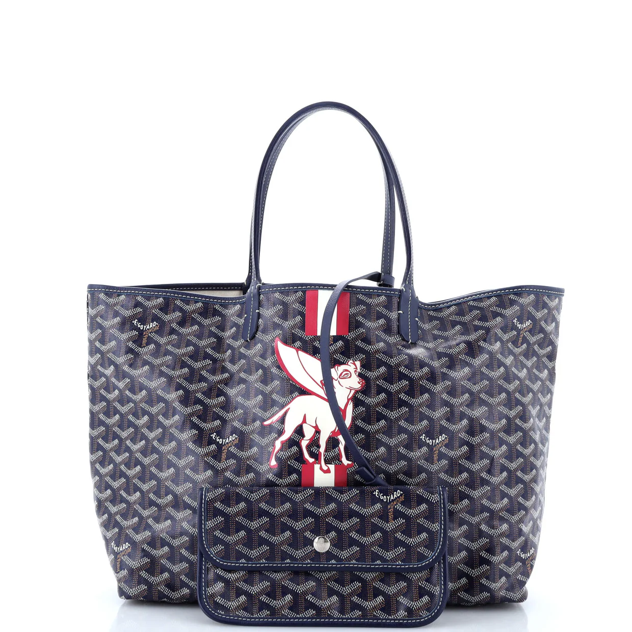 Saint Louis Tote Printed Coated Canvas PM - Deep Luxury