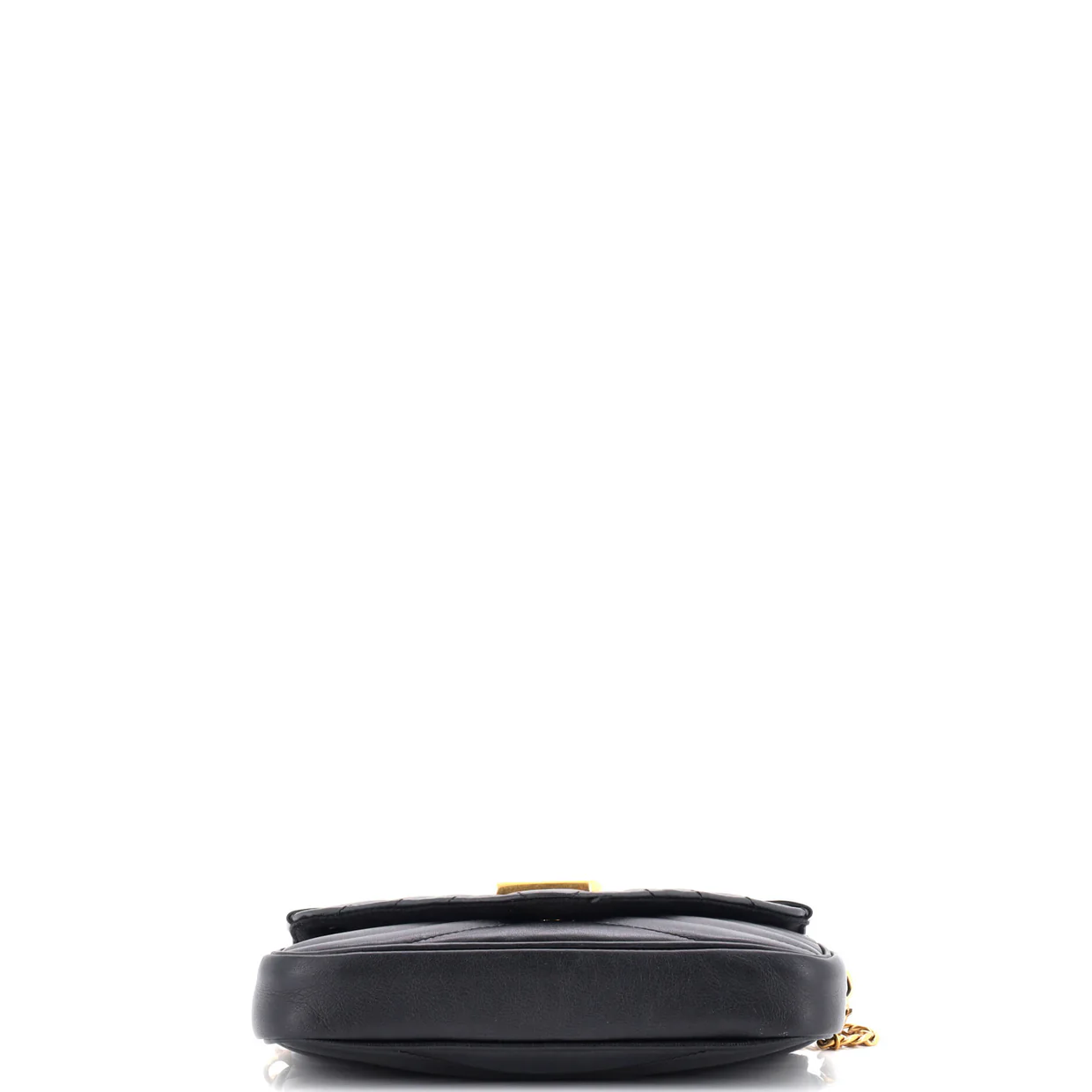 New Wave Chain Pochette Quilted Leather - Deep Luxury