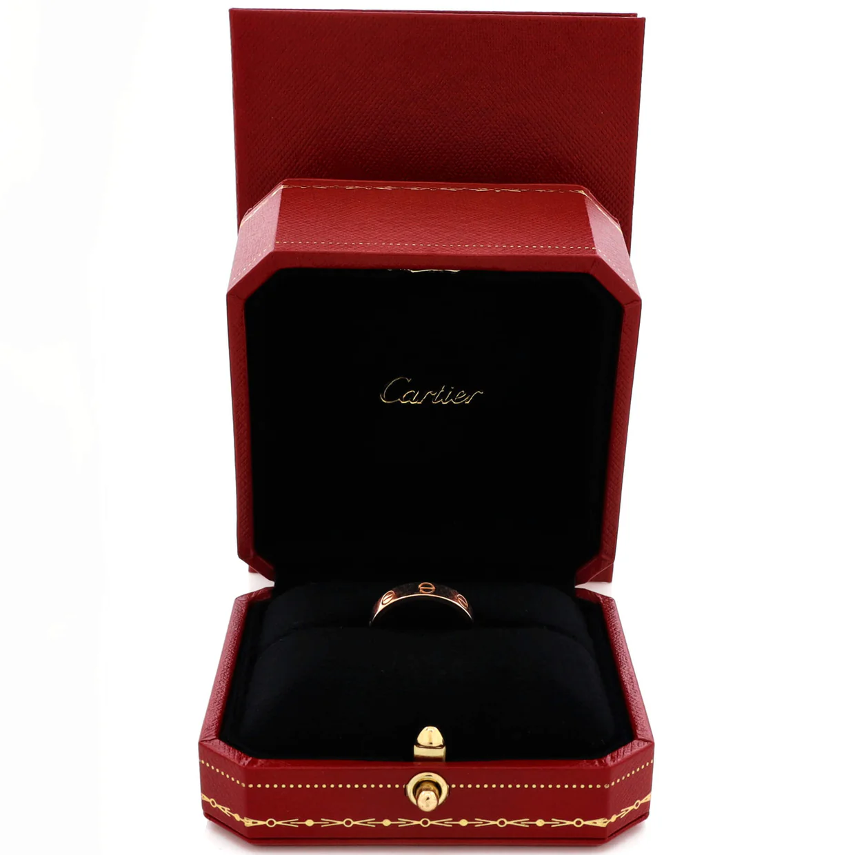 Love Wedding Band Ring 18K Rose Gold - Deep Luxury