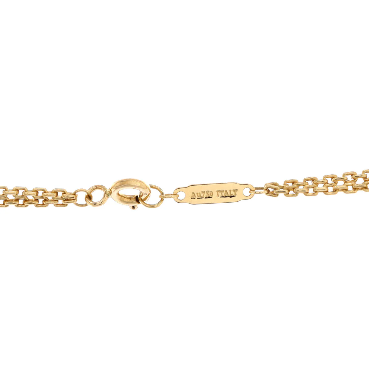 HardWear Double Link Pendant Necklace 18K Yellow Gold - Deep Luxury