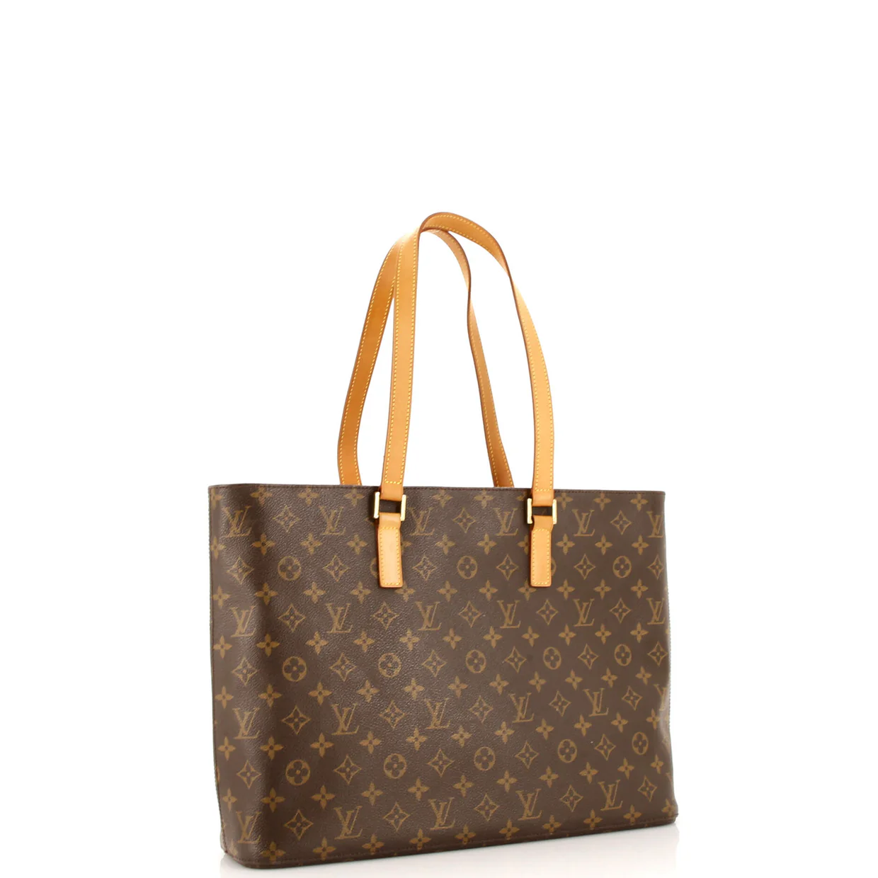 Luco Handbag Monogram Canvas - Deep Luxury