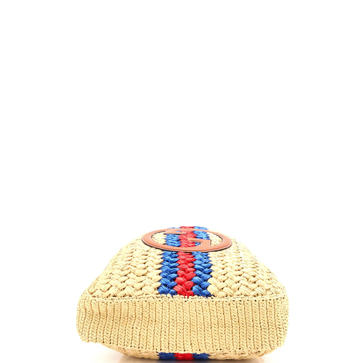 Blondie NM Open Tote Raffia Small - Deep Luxury