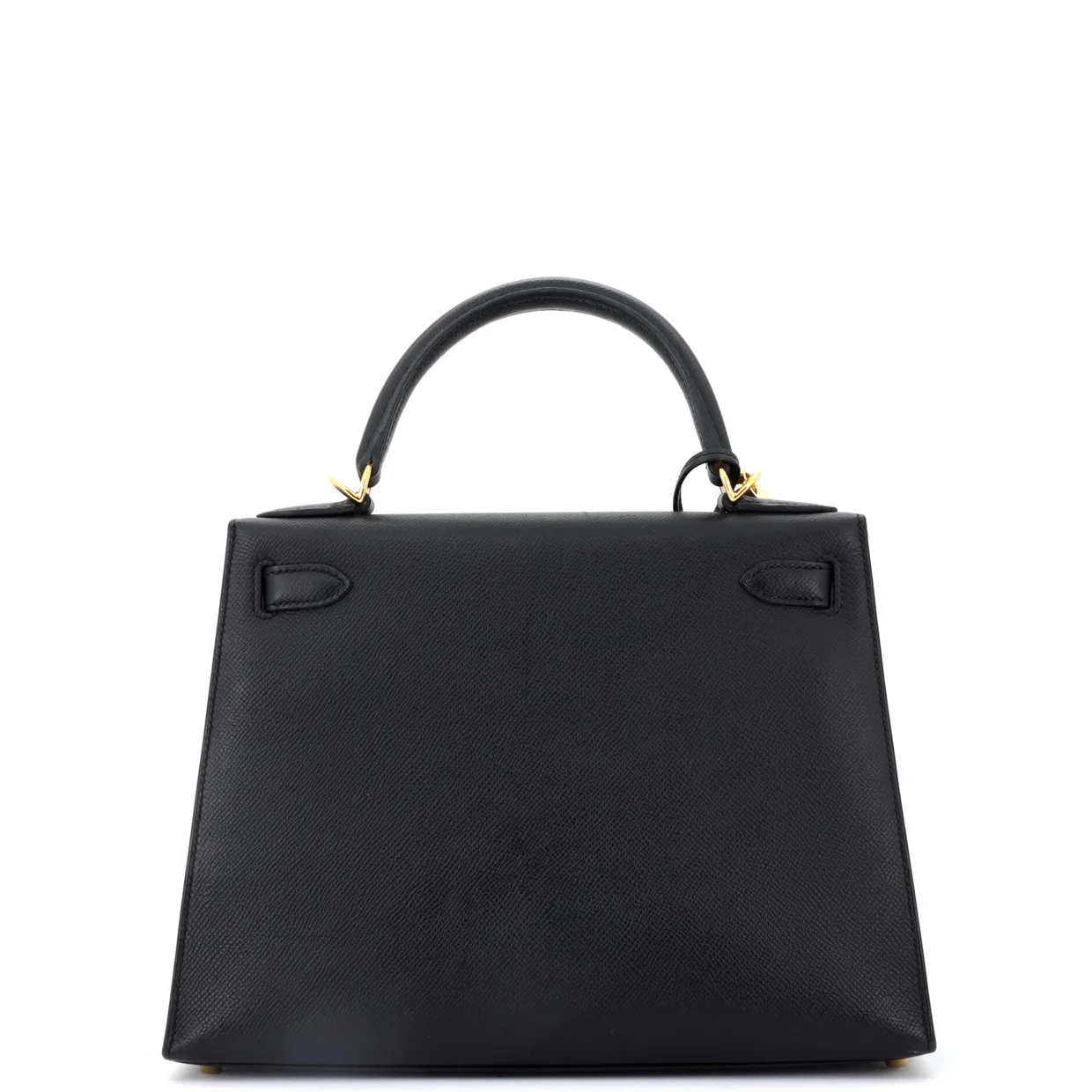 Kelly Handbag Noir Epsom with Gold Hardware 28 - Deep Luxury