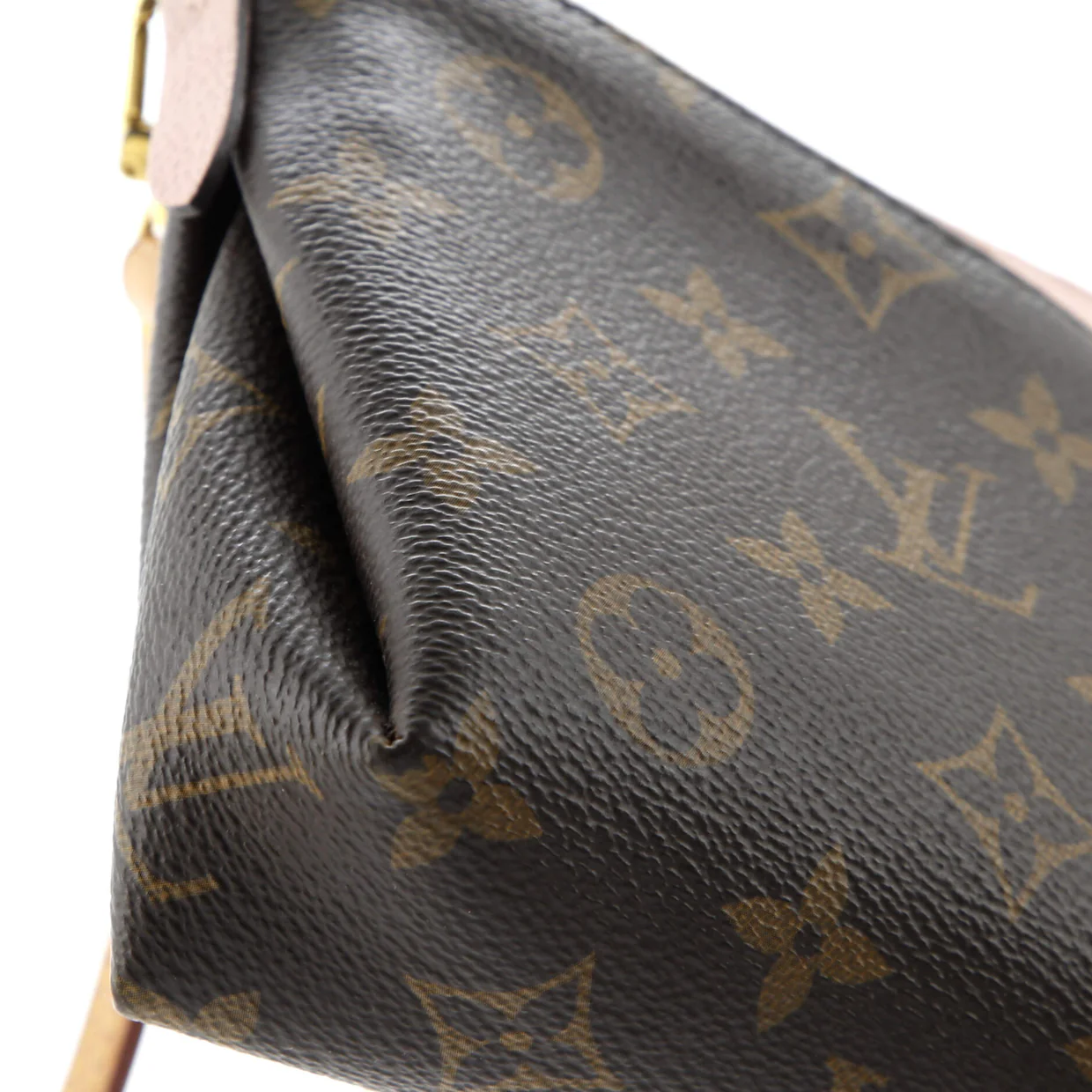 Pallas Clutch Monogram Canvas with Leather - Deep Luxury