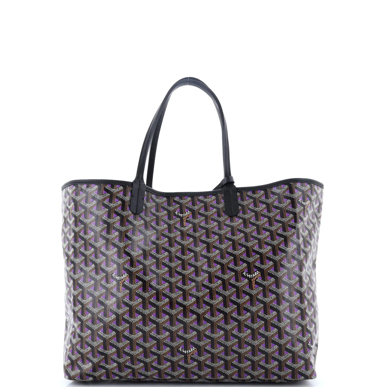 Saint Louis Tote Claire Voie Coated Canvas PM - Deep Luxury