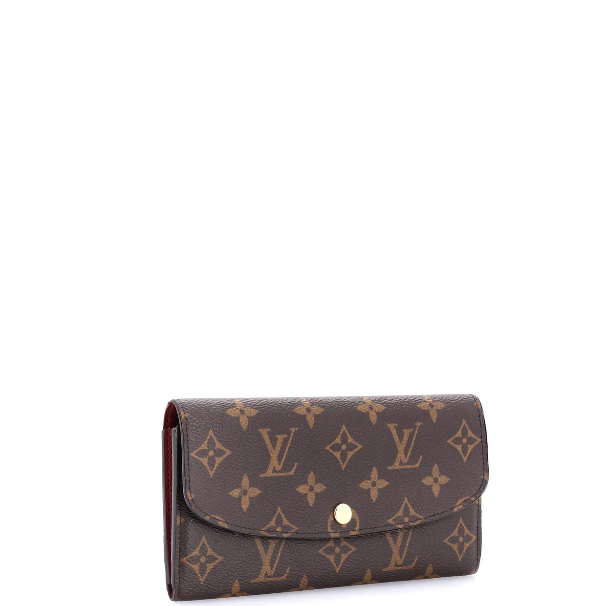 Emilie Wallet Monogram Canvas - Deep Luxury