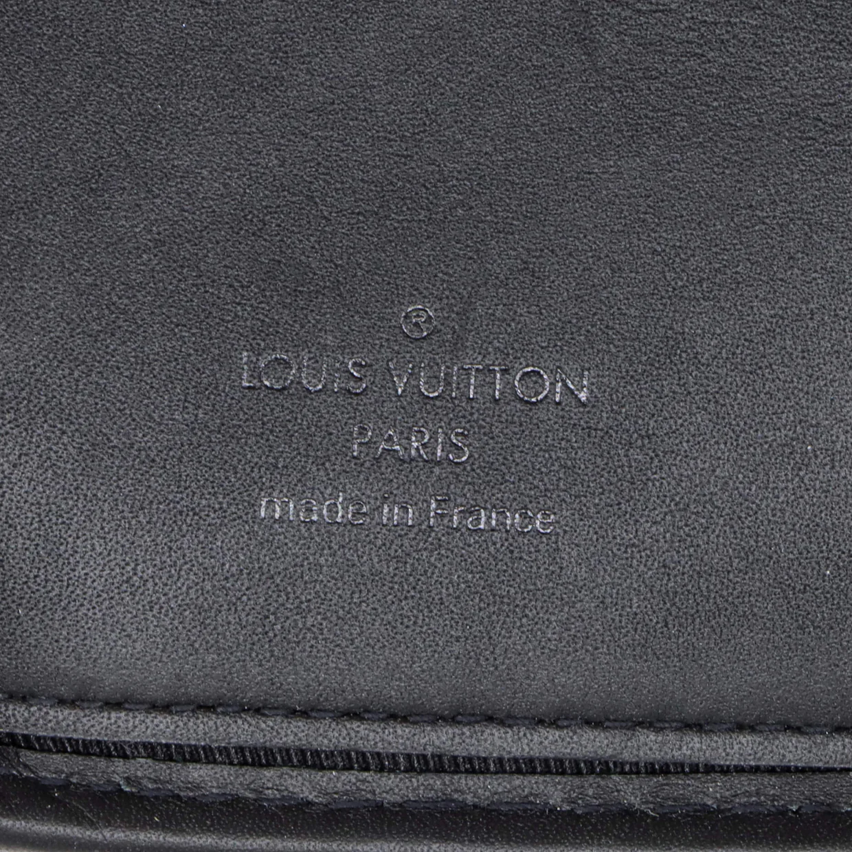 Double Phone Pouch Reverse Monogram Eclipse Canvas - Deep Luxury