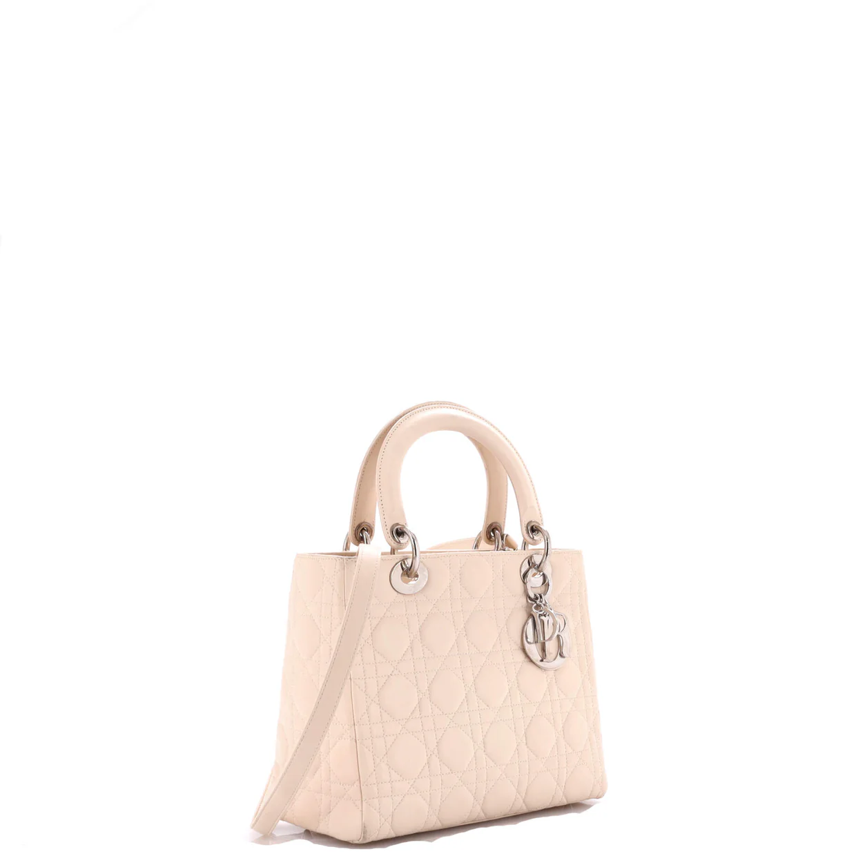 Lady Dior Bag Cannage Quilt Lambskin Medium - Deep Luxury