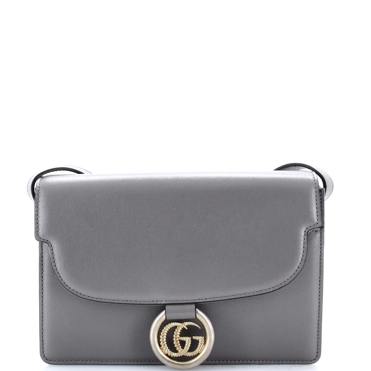 GG Ring Shoulder Bag Leather Small - Deep Luxury
