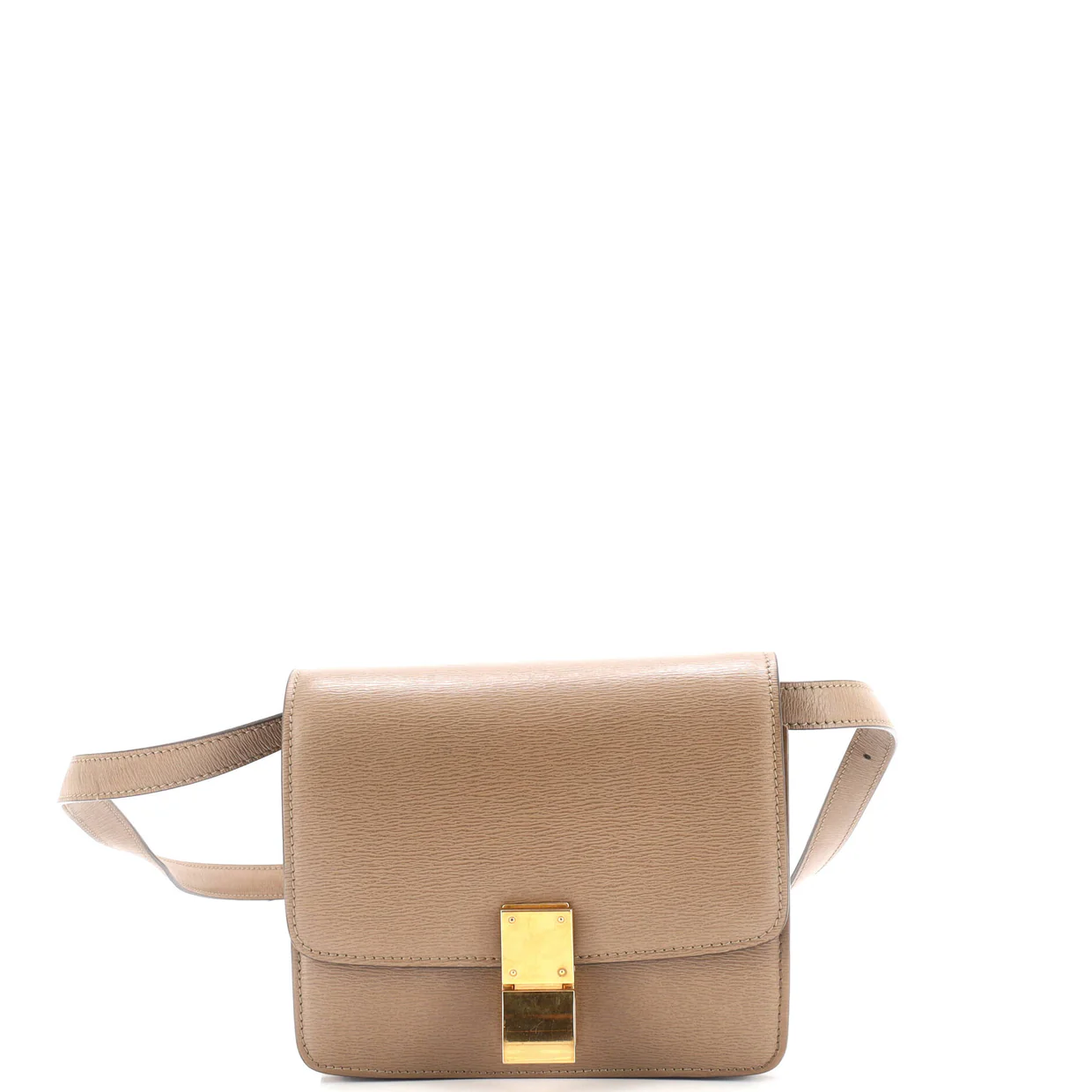 Classic Box Bag Grainy Leather Small - Deep Luxury