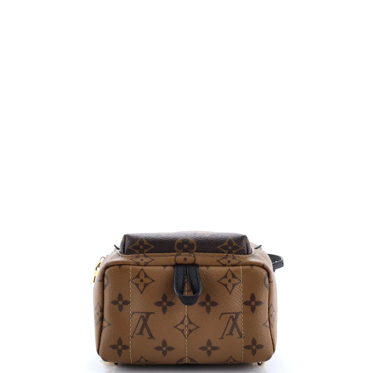 Palm Springs Backpack Reverse Monogram Canvas Mini - Deep Luxury